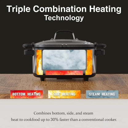 10-in-1 Programmable Slow Cooker with Timer - Loft&Timber