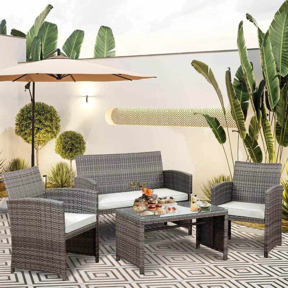 Multi Pieces Outdoor Patio Furniture Sets - Loft&Timber