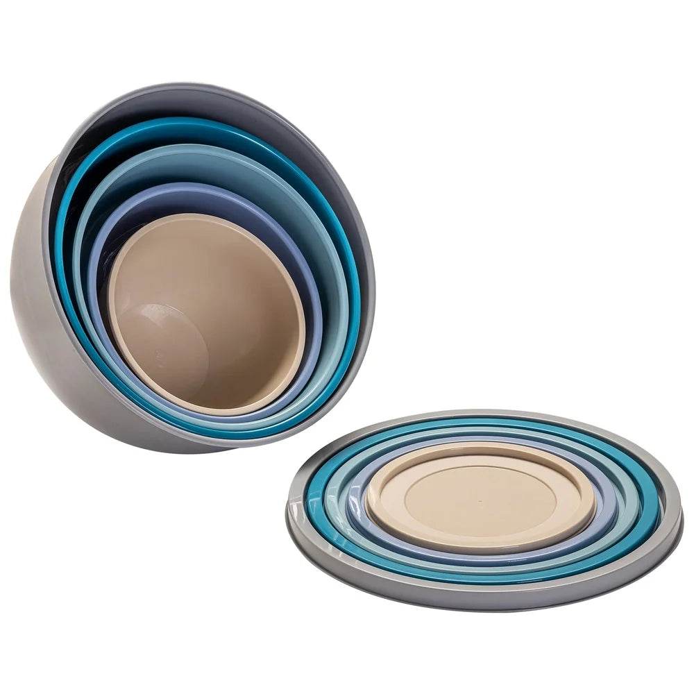 Nonslip Mixing Bowl Set with Lids 10 Pieces - Loft&Timber