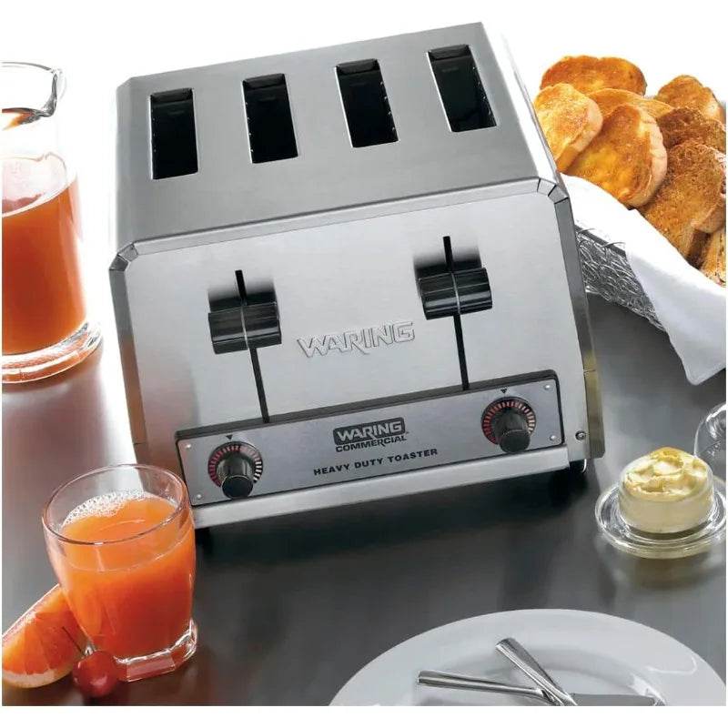 Waring Commercial 4-Slice Heavy Duty Commercial Pop-Up Toaster, 120V - Loft&Timber