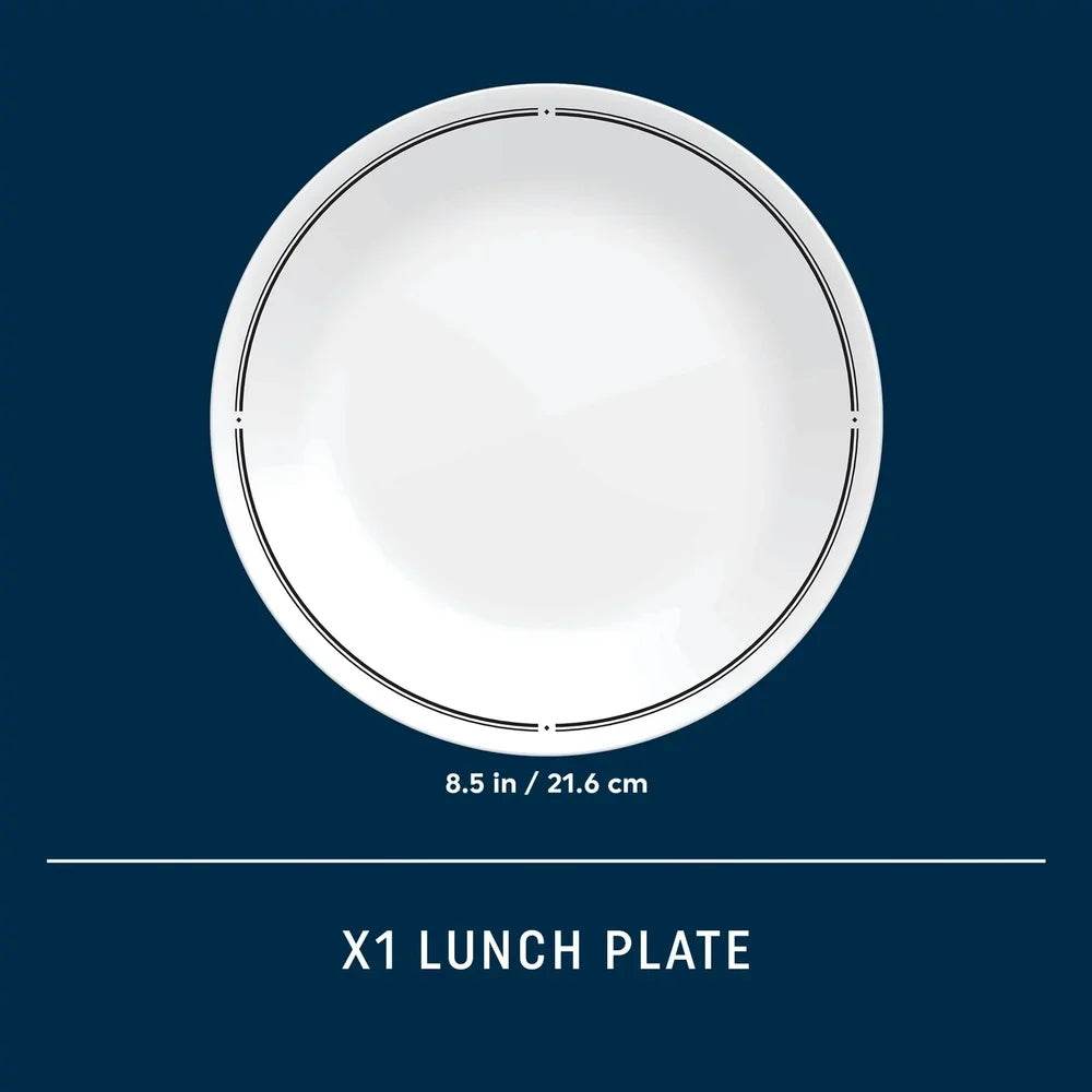 2 Pack 8.5 Inch Salad Plates Vitrelle - Loft&Timber