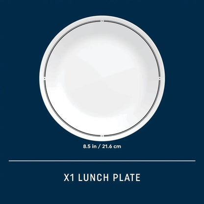 2 Pack 8.5 Inch Salad Plates Vitrelle - Loft&Timber