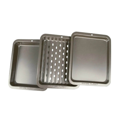 3-Piece Bakeware Set for Air Fryer and Toaster Oven - Loft&Timber