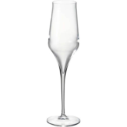 Durable Lead Free Crystal Champagne Glasses Set of 2 8 oz - Loft&Timber