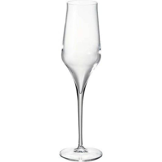 Durable Lead Free Crystal Champagne Glasses Set of 2 8 oz - Loft&Timber