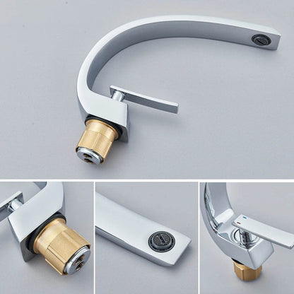 FMHJFISD Chrome Basin Faucet Stainless Steel - Loft&Timber