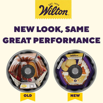 Premium 6 Inch Non Stick Steel Bundt Cake Fluted Tube Baking Pan - Loft&Timber