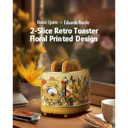 Retro 2-Slice Toaster with 6 Levels