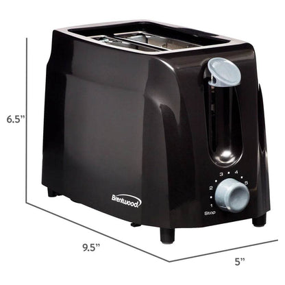 Cool Touch Toaster 2 Slice with 6 Browning Settings