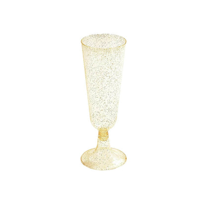 Clear Plastic Champagne Flutes 5.5 Oz - Loft&Timber