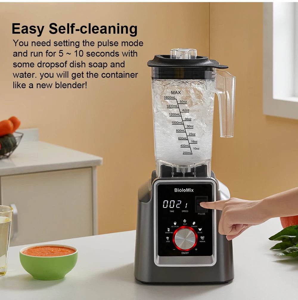 Biolomix Digital BPA FREE 2L Automatic Program Professional Commercial Blender - Loft&Timber