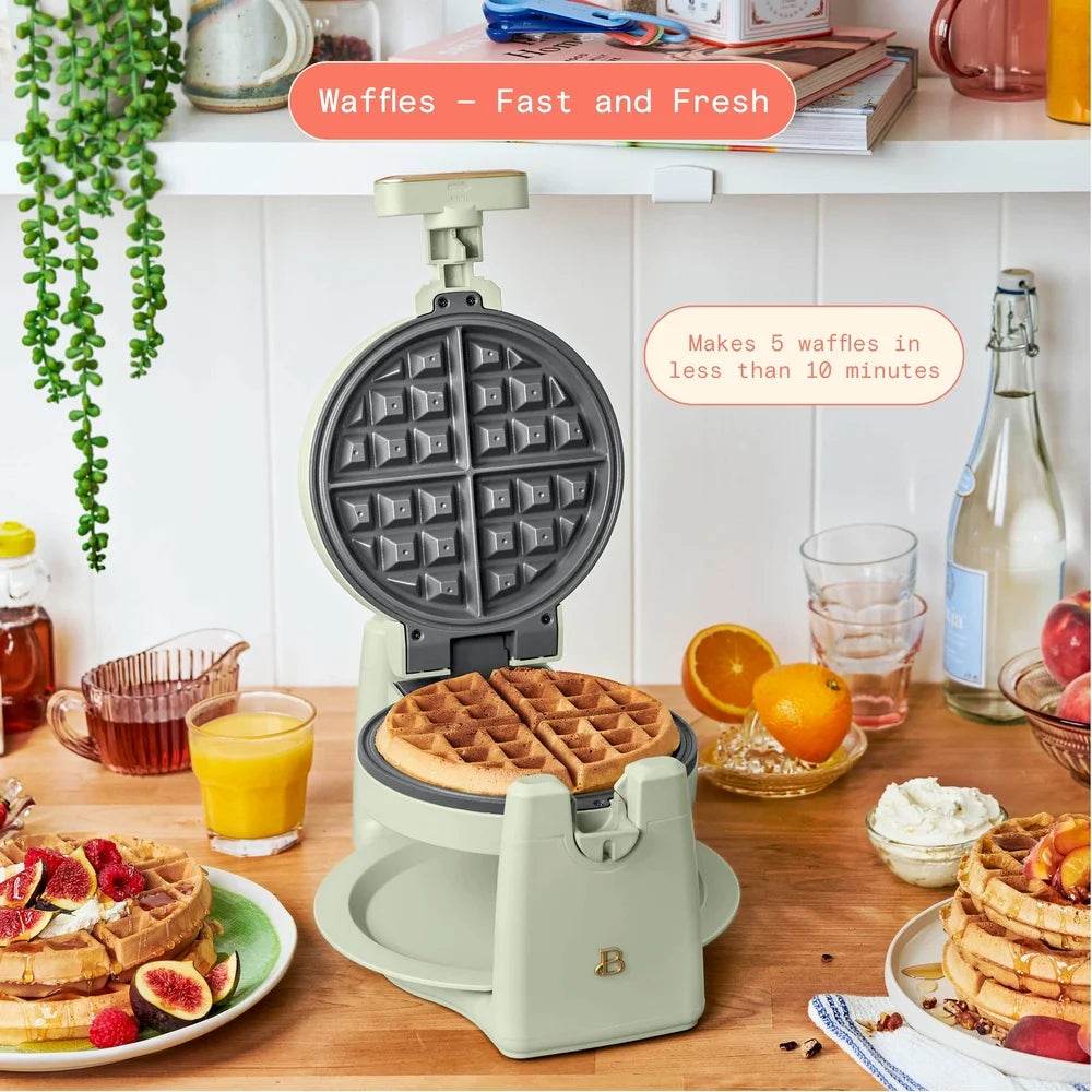1000W Rotating Belgian Waffle Maker - Loft&Timber