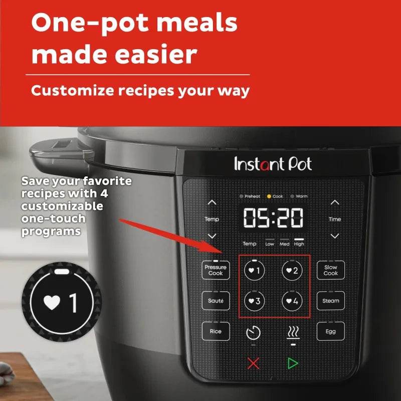 Instant Pot RIO Chef Series 6 Qt Pressure Cooker - Loft&Timber