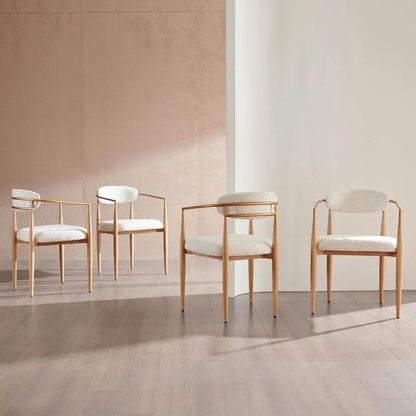 Modern Upholstered Dining Chairs Set of 4 - Loft&Timber