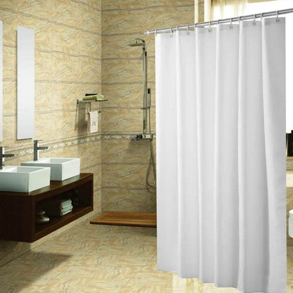 Waterproof Shower Curtain with 12 Hooks - Loft&Timber