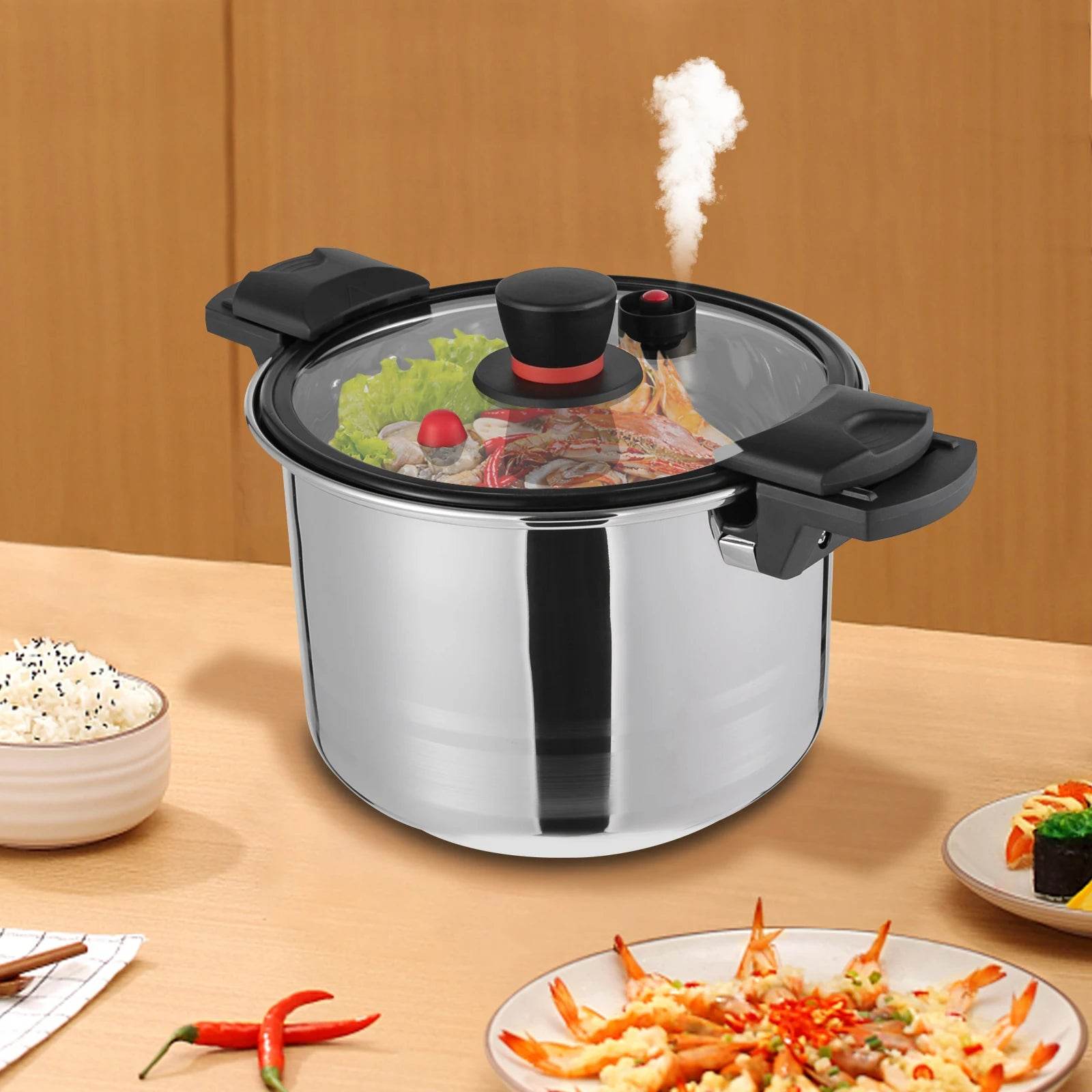 Pressure Pot High-Capacity Pressure Cooker - Loft&Timber
