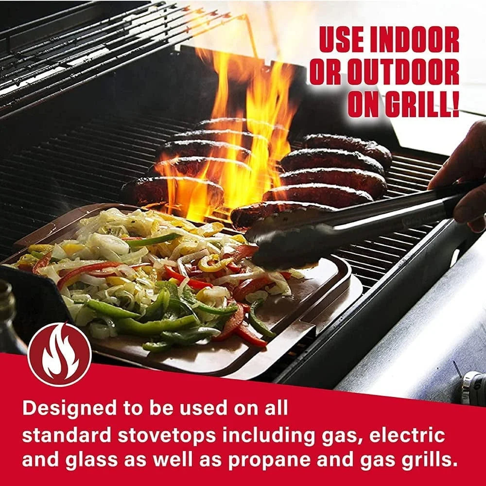 Extra Large 22" Reversible Nonstick Griddle Pan - Loft&Timber