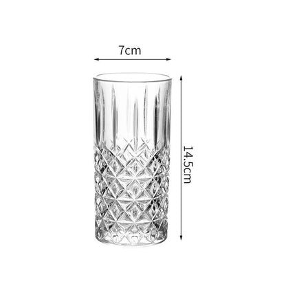 1/2/4pcs 11oz Highball Glasses Barware Collins Tumbler for Water Juice Beer and Cocktail Glass Drinking Set - Loft&Timber
