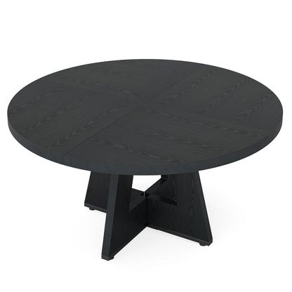 Tribesigns Round Dining Table for 4, 47" - Loft&Timber