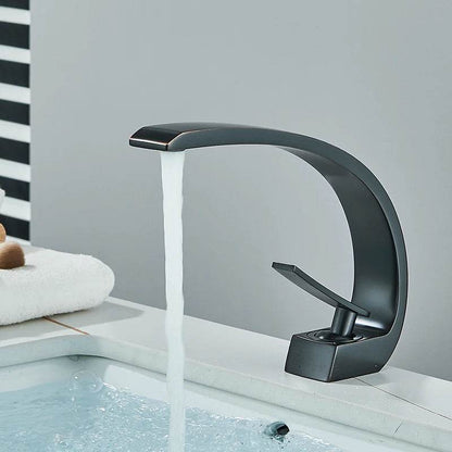 Black Bathroom Basin Faucet - Loft&Timber