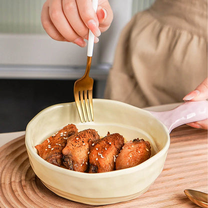 Large Ceramic Bowl with Handle - Loft&Timber