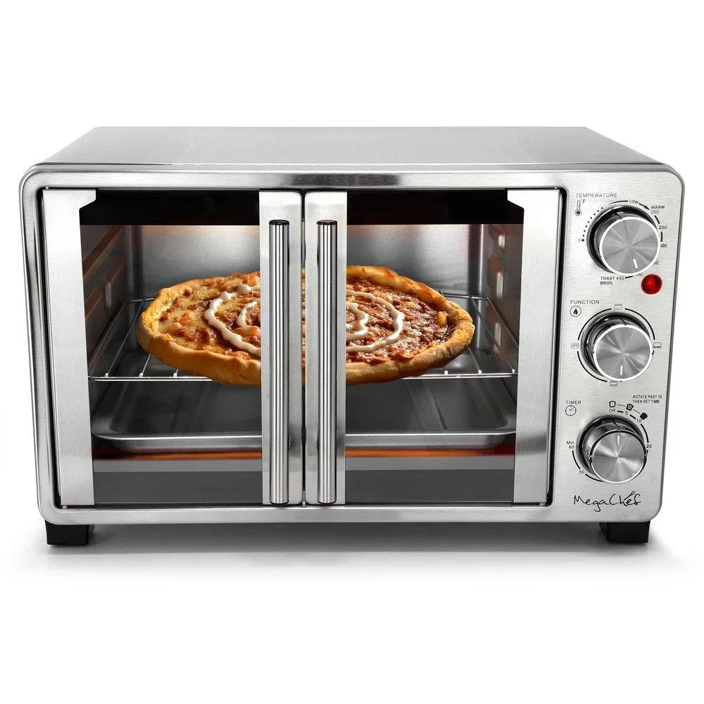 25 Quart Multi-Function Electric Toaster Oven Digital Timer - Loft&Timber