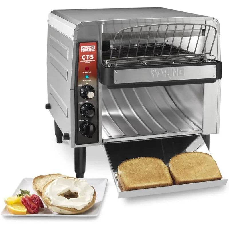 Waring Commercial  Conveyer Toaster, 1000+ slices per hour, 208V, 2700W