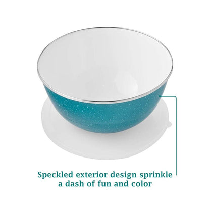 6 Piece Enamel Steel Mixing Bowls Set - Loft&Timber