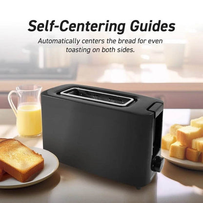 Single Slice Toaster Cool Touch Compact Design