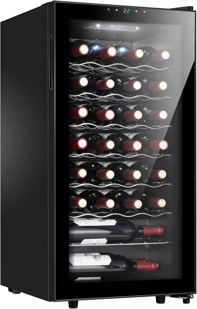 28 Bottle Compressor Wine Cooler Refrigerator