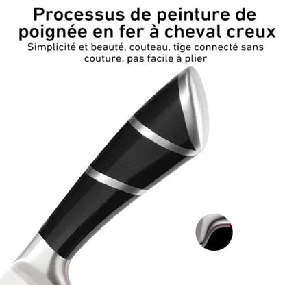 Kitchen Knife Set 9pcs Stainless Steel - Loft&Timber