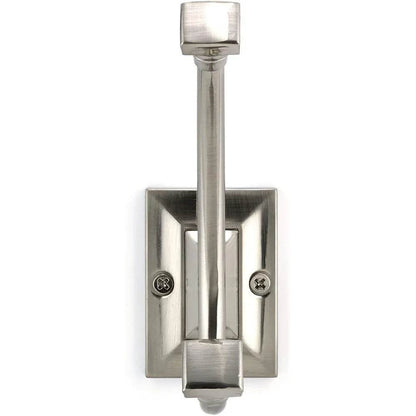 Transitional Metal Wall Hook Brushed Nickel Finish - Loft&Timber