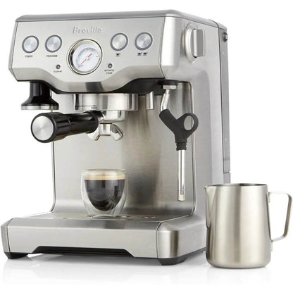 Infuser Espresso Machine, Brushed Stainless Steel - Loft&Timber