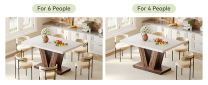 LITTLE TREE 47" Inches Dining Table for 4 - Loft&Timber