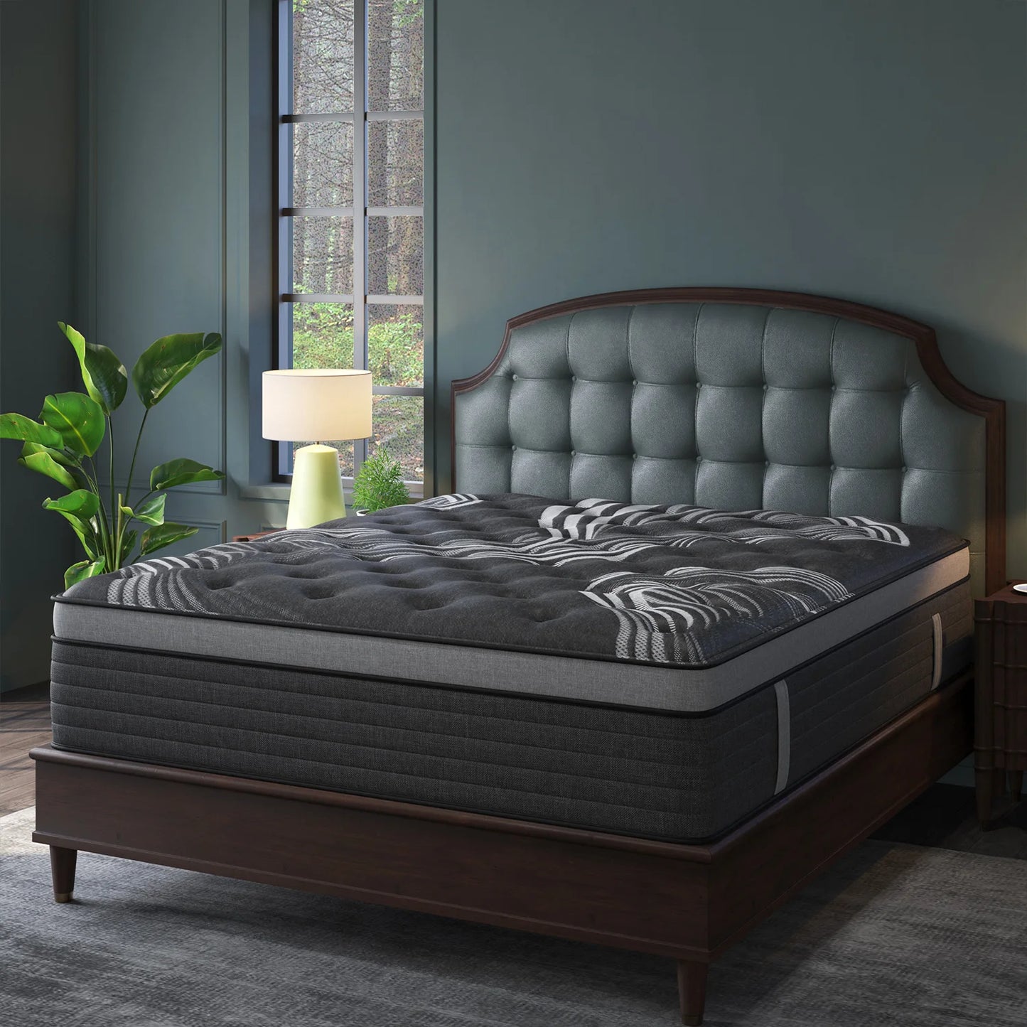 12"14" Twin Full Queen King Size Mattress in a Box Hybrid Spring Memory Foam