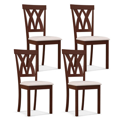 Armless Dining Chairs Set of 4 - Loft&Timber