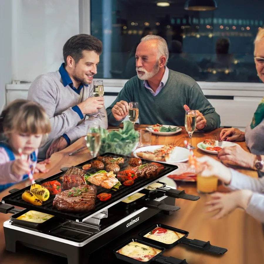 Raclette Table Grill Electric Grill Indoor Grill - Loft&Timber