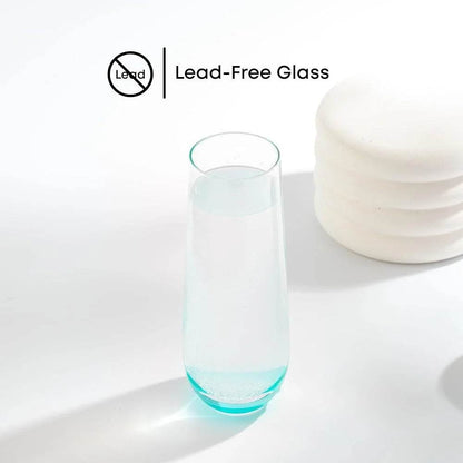 Colorful Champagne glass set of 6 - Loft&Timber