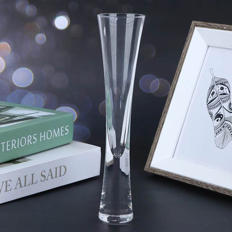 Champagne Glasses Glitter Flutes Clear Cups - Loft&Timber