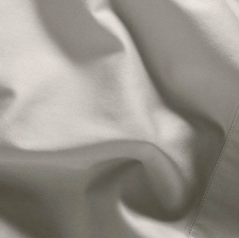 Percale Hemmed Sheet Set - Cooling Breathable Bed Sheets for Hot Sleepers - Queen - Loft&Timber