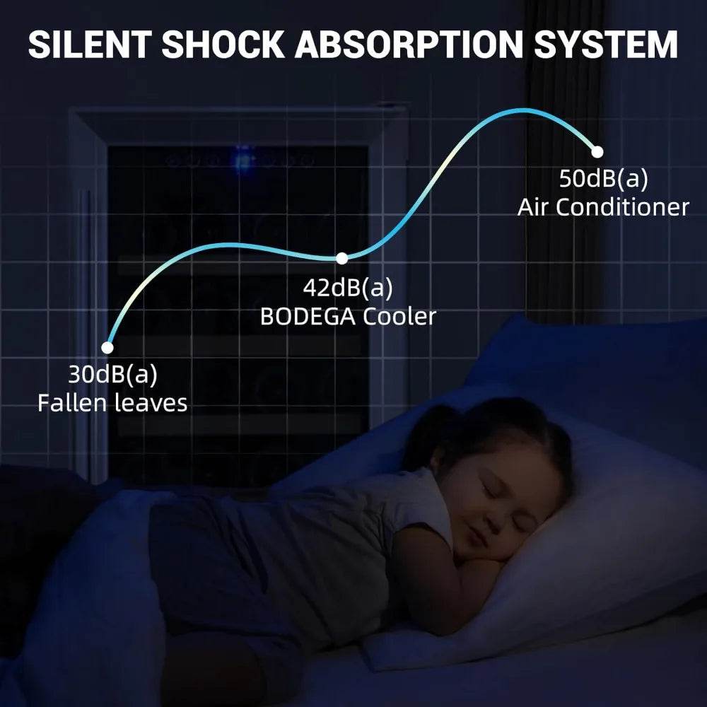 15 Inch Wine Fridge, 28 Bottles