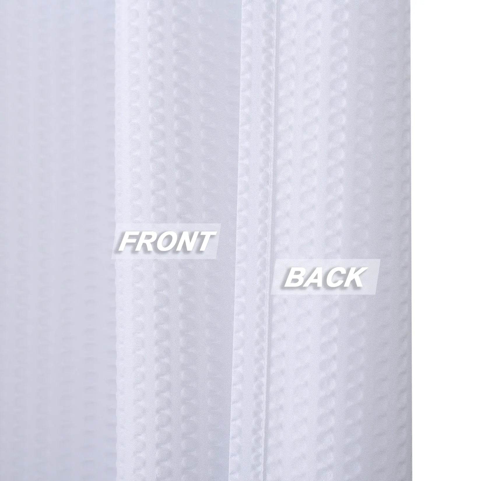 Shower Curtain Soft Microfiber Shower Curtain, Water Repellent 72x72Inches - Loft&Timber