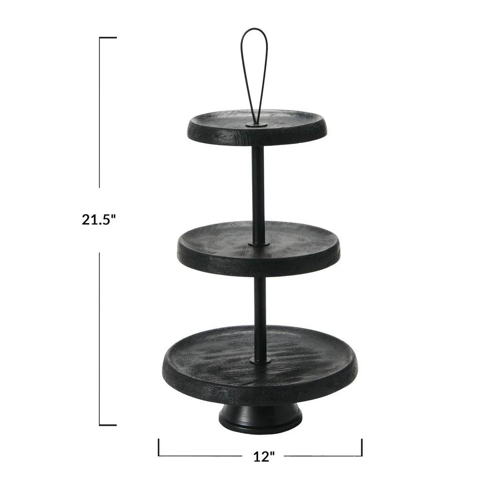 Elegant 3 Tier Cake Stand Serving Tray - Loft&Timber