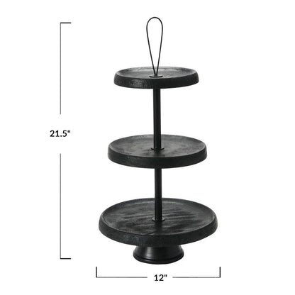 Elegant 3 Tier Cake Stand Serving Tray - Loft&Timber