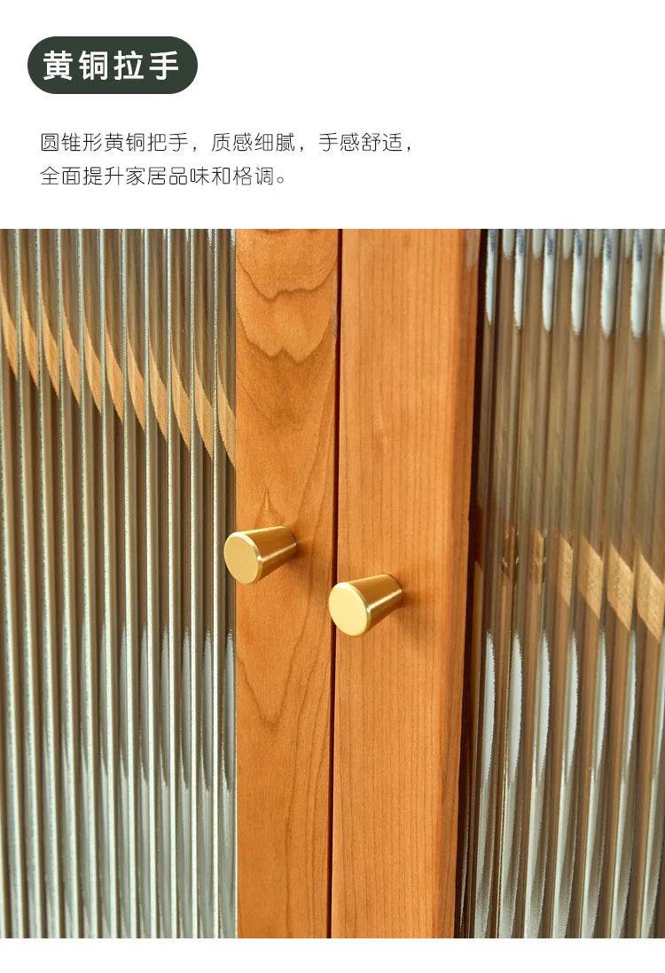 Japanese Vintage Solid Wood Sideboard - Loft&Timber