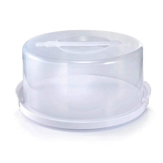 12 Inch Clear Cake Carrier with 2 Pack 9 Inch Round Non-Stick Carbon Steel Baking Pans - Loft&Timber