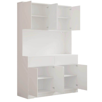 71'' Tall Kitchen Pantry with LED Lights - Loft&Timber