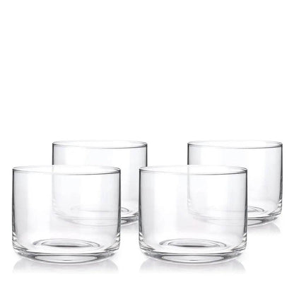 Raye Negroni, Lowball Cocktail Premium Crystal Glassware, 8Oz, Set Of 4 - Loft&Timber