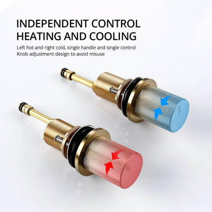 Brushed Gold Basin Faucet - Loft&Timber