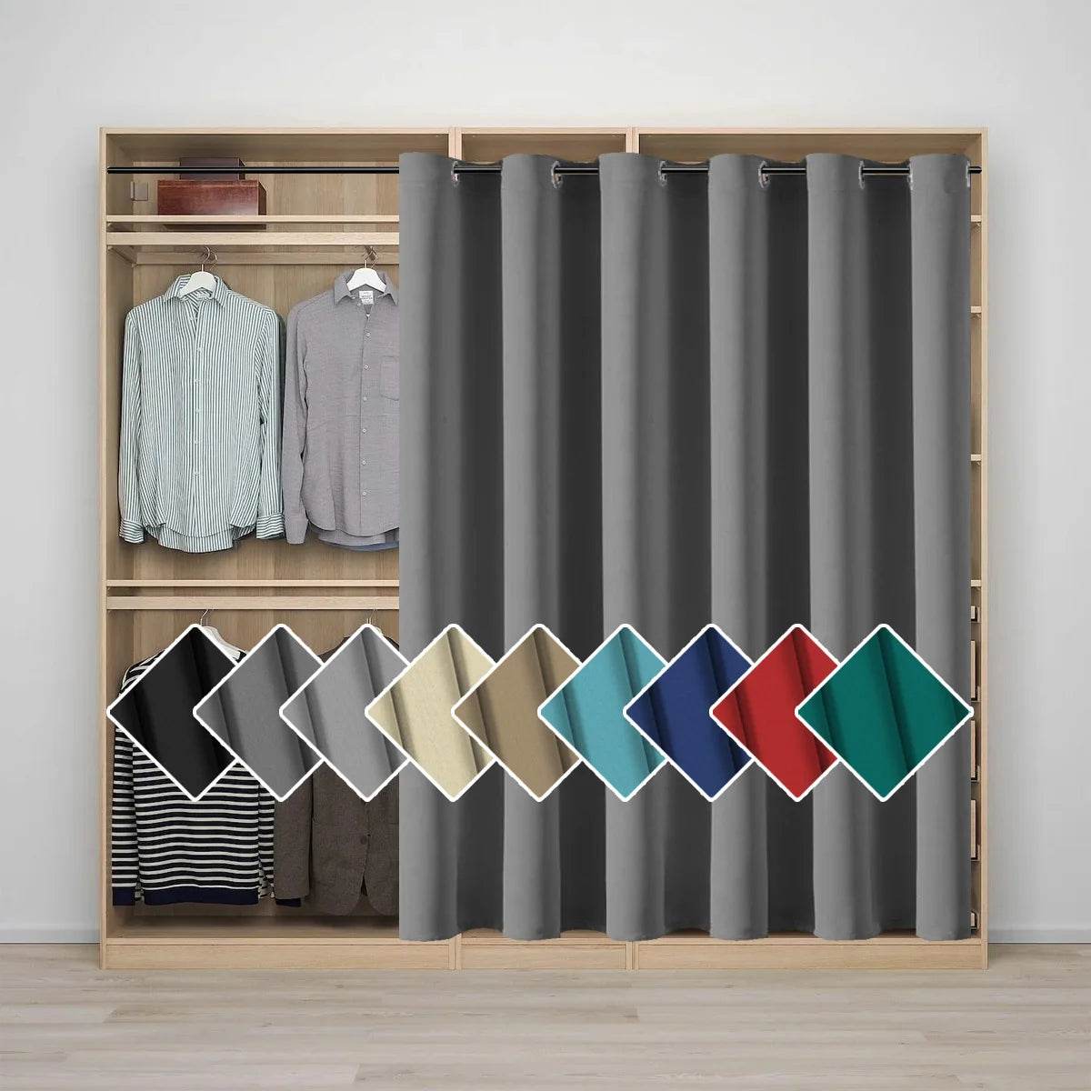 Blackout Door Curtain, Thermal Insulated - Loft&Timber